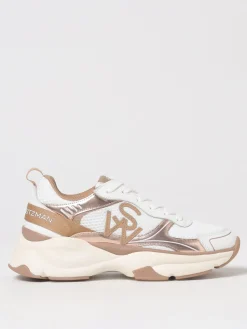 Sneakers Trainer Stuart Weitzman in pelle e mesh