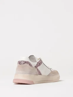 Sneakers Tweener Ghoud in pelle used e glitter