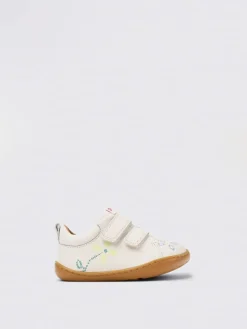 Sneakers Twins Camper in pelle con stampa floreale