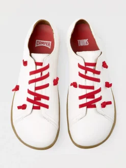 Sneakers Twins Camper in pelle conciata al vegetale