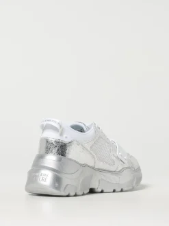 Sneakers Versace Jeans Couture in mesh e pelle cracklè