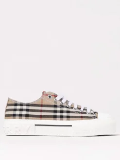 Sneakers Vintage Check Burberry in canvas di cotone