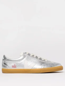 Sneakers Volley NK x Veja in pelle a grana laminata