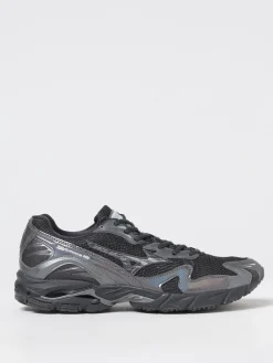 Sneakers Wave Rider 10 Mizuno in mesh e pelle laminata