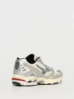 Sneakers Wave Rider 10 Mizuno in mesh e pelle laminata