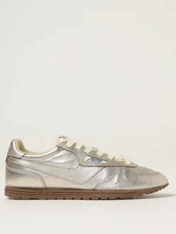 Sneakers Windspin Autry in pelle laminata