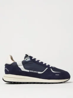Sneakers Woolrich in camoscio e nylon