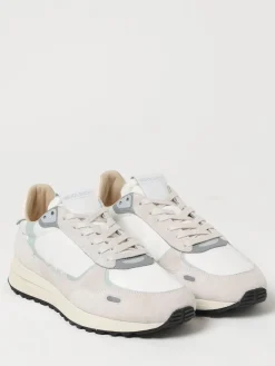 Sneakers Woolrich in camoscio e nylon