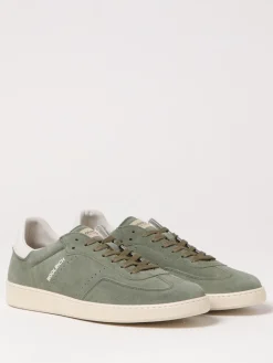 Sneakers Woolrich in camoscio
