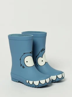 Stivale da pioggia Stella McCartney Kids in gomma stampata