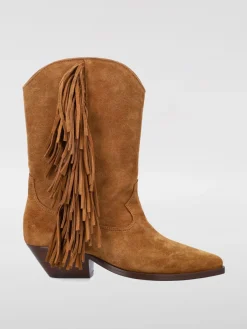 Stivale Duerto Isabel Marant in camoscio con frange