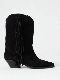 Stivale Duerto Isabel Marant in camoscio con frange