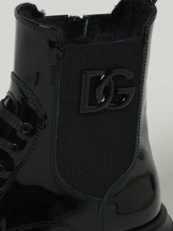 Stivaletto DG Dolce & Gabbana in vernice