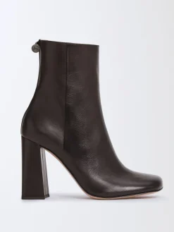 Stivaletto Fabiana Filippi in nappa con piercing gioiello