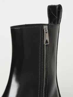 Stivaletto Highway Bottega Veneta in pelle spazzolata con zip