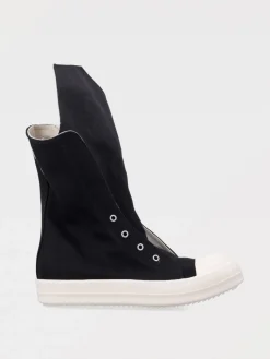 Stivaletto Hollywood Rick Owens Drkshdw in canvas di cotone