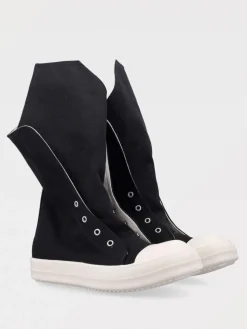 Stivaletto Hollywood Rick Owens Drkshdw in canvas di cotone