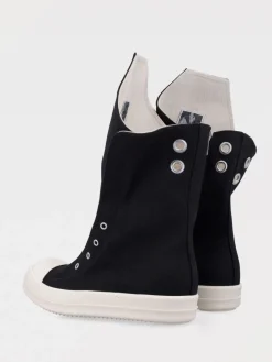 Stivaletto Hollywood Rick Owens Drkshdw in canvas di cotone