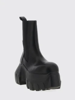 Stivaletto Mega Tractor Rick Owens in pelle