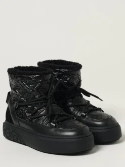 Stivaletto Pinko in nylon trapuntato e pelle