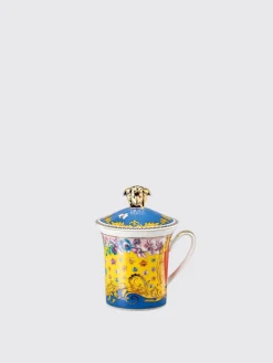 Tazza con coperchio Rosenthal x Versace Home in porcellana