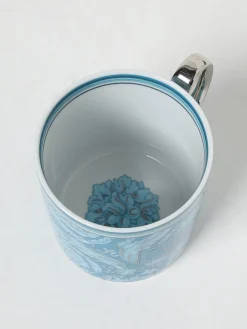 Tazza Rosenthal x Versace Home in porcellana con stampa Baroque