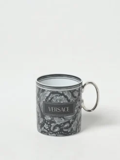 Tazza Rosenthal x Versace Home in porcellana con stampa Baroque