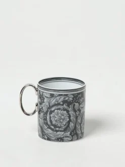 Tazza Rosenthal x Versace Home in porcellana con stampa Baroque