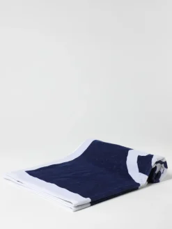 Telo da bagno in cotone con maxi logo GCDS