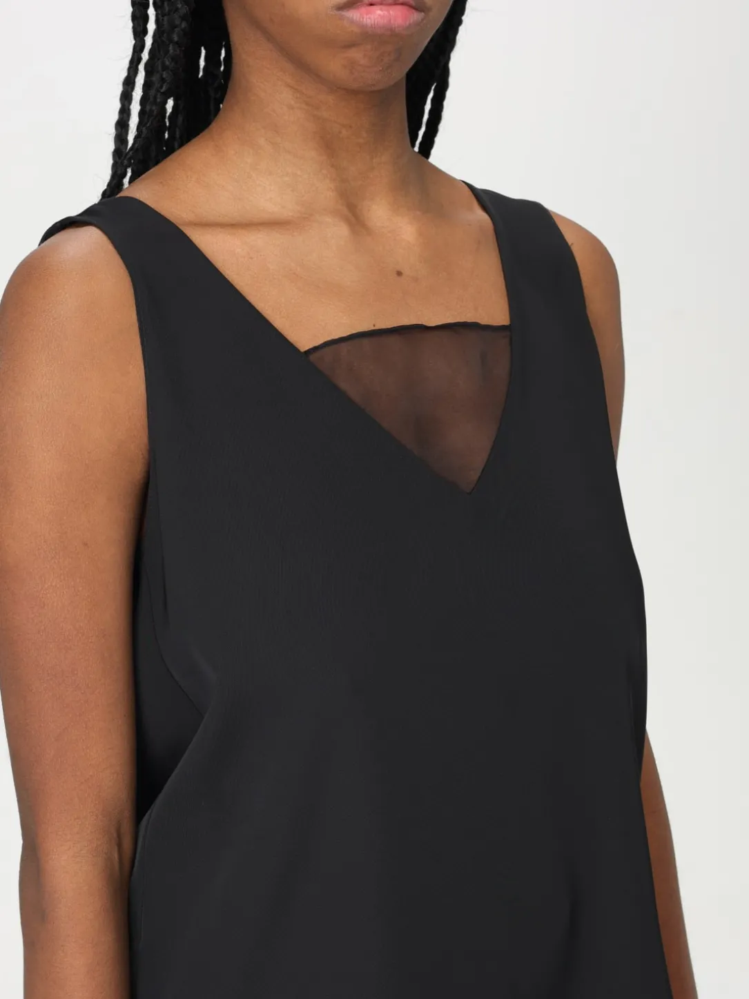 Top a v H Couture in poliestere