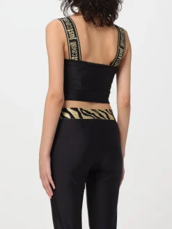 Top cropped Just Cavalli in jersey