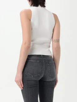 Top dolcevita Diesel in misto viscosa