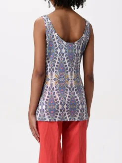 Top Etro in viscosa con stampa Paisley