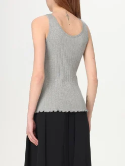 Top Fendi in cotone stretch