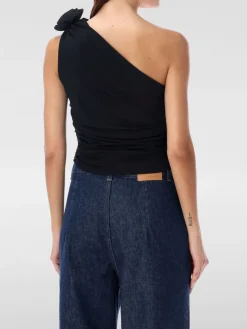 Top monospalla Magda Butrym in viscosa