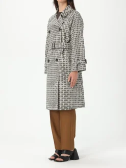 Trench a doppiopetto logato Max Mara The Cube