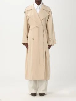 Trench doppiopetto Boss in misto viscosa