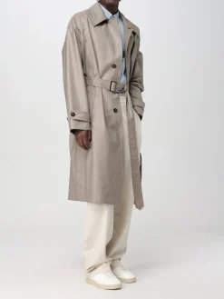 Trench Emporio Armani in lana vergine