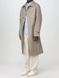 Trench Emporio Armani in lana vergine