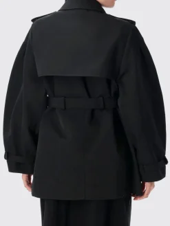 Trench Ganni in twill di cotone