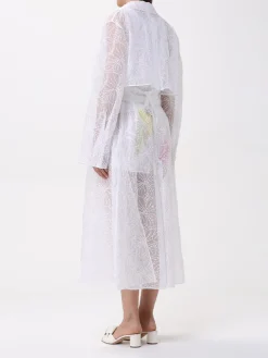 Trench Genny in seta