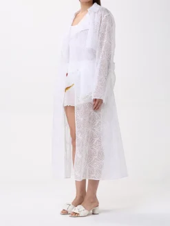 Trench Genny in seta