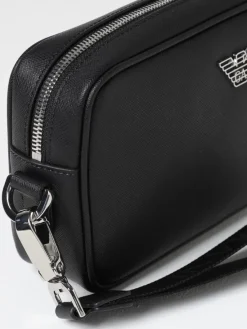 Trousse da bagno con placca logo Emporio Armani
