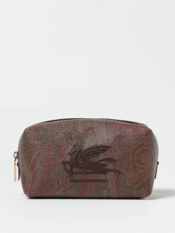 Trousse da bagno Pegaso Paisley Etro in cotone spalmato