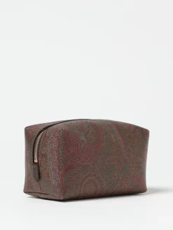 Trousse da bagno Pegaso Paisley Etro in cotone spalmato