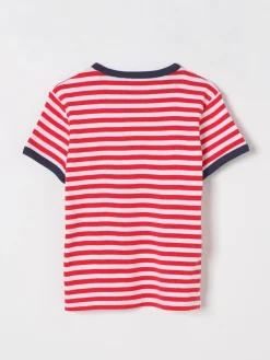 T-shirt a righe in cotone Max&Co. Kid