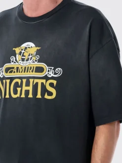 T-shirt Amiri in cotone con slogan