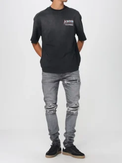 T-shirt Amiri in cotone con stampa logo