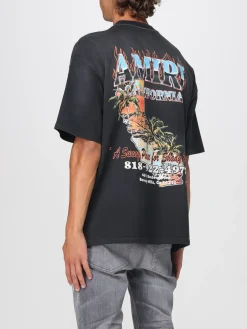 T-shirt Amiri in cotone con stampa logo