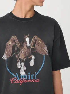 T-shirt Amiri in cotone con stampa